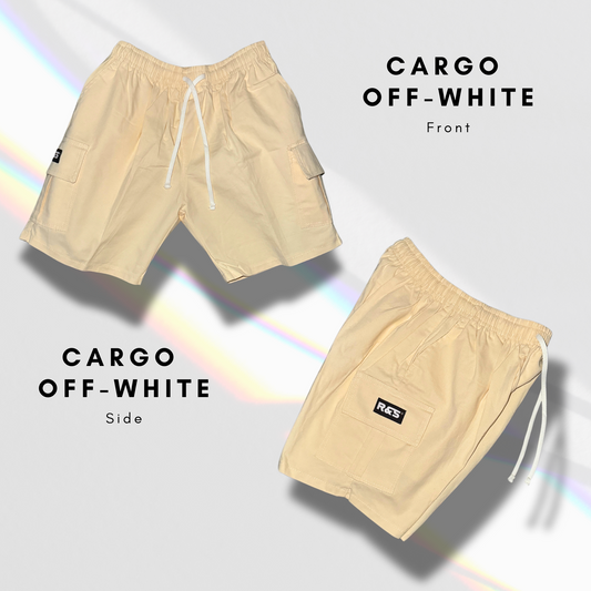 R&S "Off-White" Cargo Shorts 15"