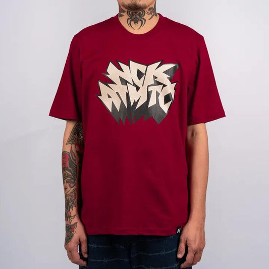 Nick Automatic "Kreeper Stoned" Maroon T-shirt