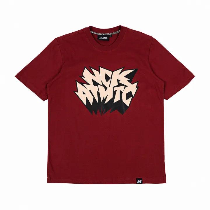 Nick Automatic "Kreeper Stoned" Maroon T-shirt