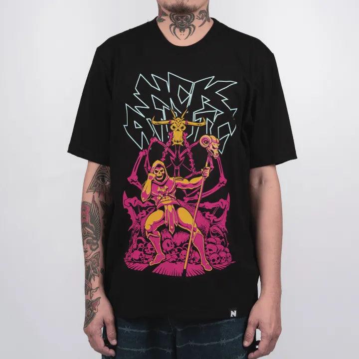 Nick Automatic "Neo Skeletor" Black T-shirt