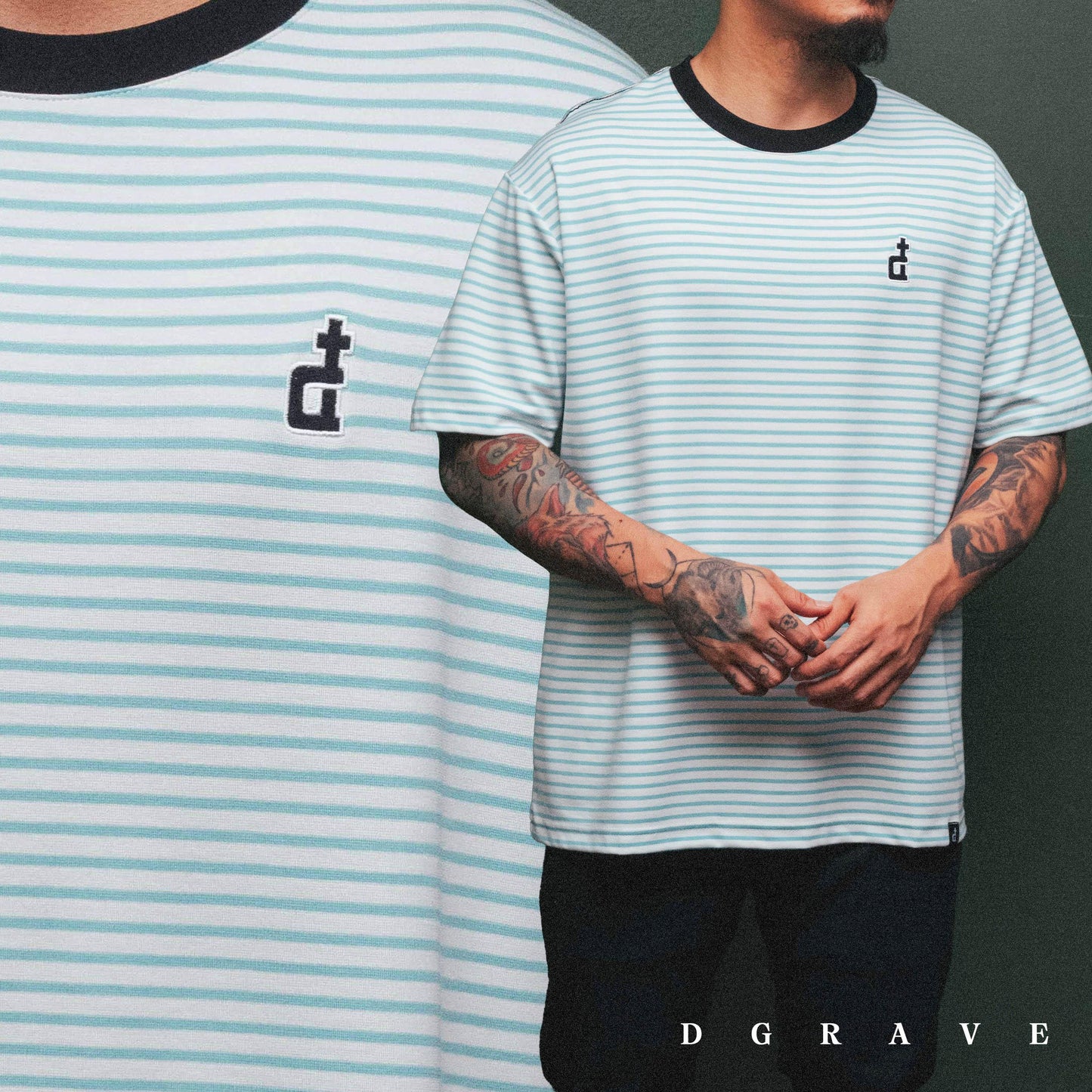 DGrave Necessities "Stripes 23" Tee