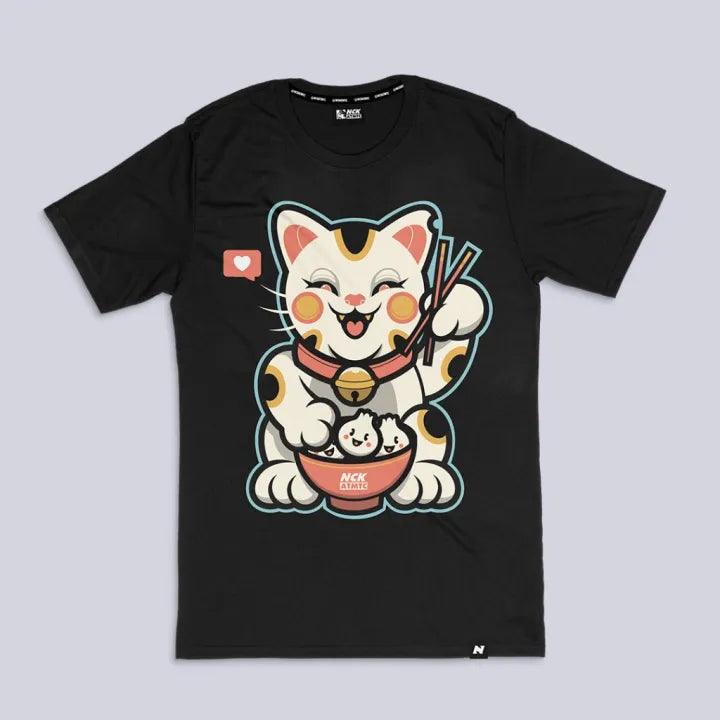 Nick Automatic "Lucky Dumplings" Black T-shirt