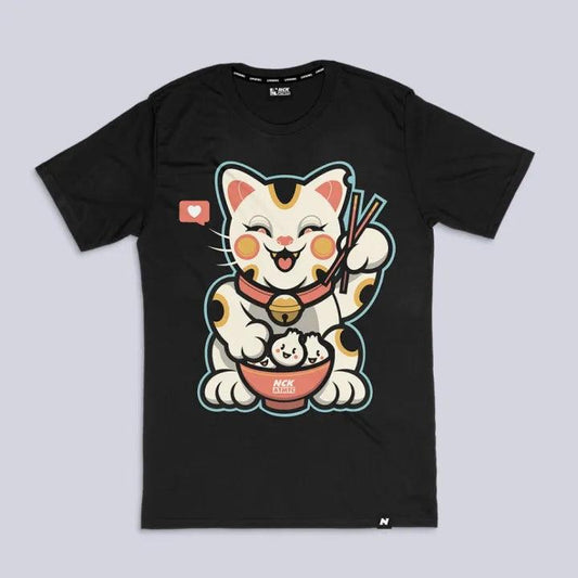 Nick Automatic "Lucky Dumplings" Black T-shirt